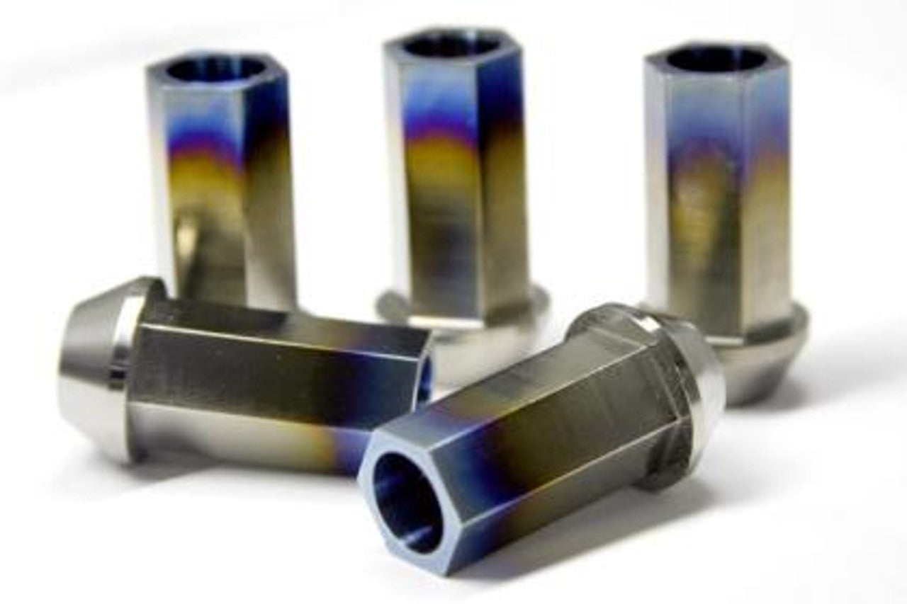 BLOX Racing 7-sided Forged Ti Lug Nut 12x1.25 - Set of 20 BXAC-00136 BXAC-00136