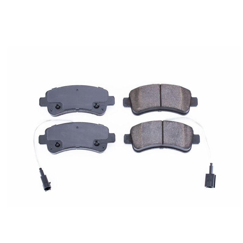 Power Stop 2014 Ram ProMaster 1500 Rear Z16 Evolution Ceramic Brake Pads PowerStop