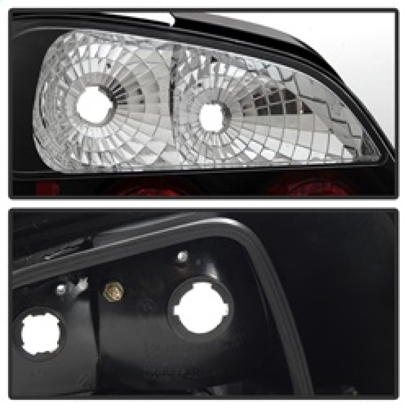 Spyder Subaru Impreza WRX/Sti 02-03 4Dr (Not Fit Wagon)Euro Style Tail Lights Black ALT-YD-SI01-BK SPYDER