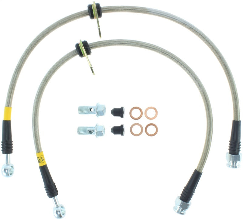 StopTech 07-09 Ford Edge / 07-09 Lincoln MKX Stainless Steel Rear Brake Lines Stoptech