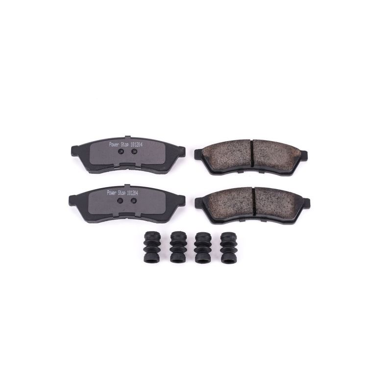 Power Stop 04-06 Chevrolet Epica Rear Z17 Evo Ceramic Brake Pad w/Hardware PowerStop