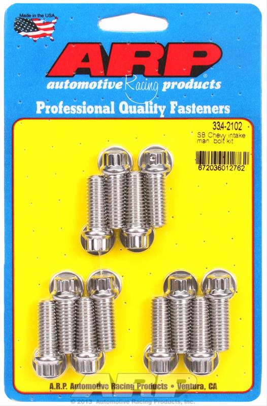 ARP SB Chevy Intake Manifold Bolt Kit