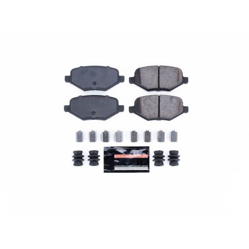 Power Stop 14-15 Ford Edge Rear Z23 Evolution Sport Brake Pads w/Hardware PowerStop