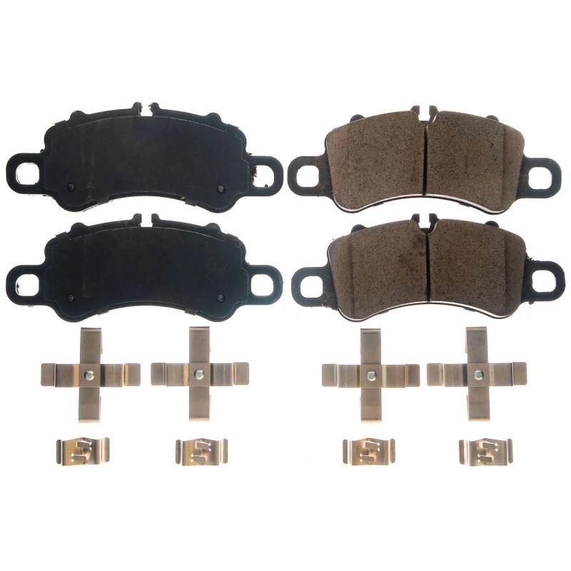 Power Stop 17-18 Porsche 718 Boxster Front Z17 Evolution Ceramic Brake Pads w/Hardware PowerStop