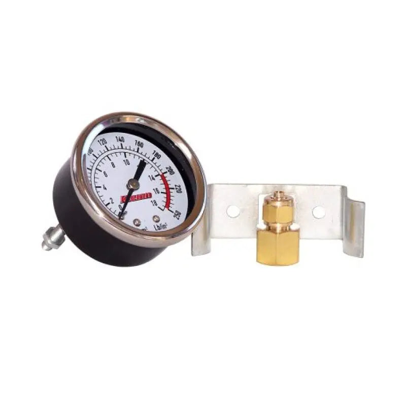Kleinn Dash Mount Analog Air Pressure Gauge/ 0-250 PSI - 1/4In M NPT Inlet Kleinn Air Horns