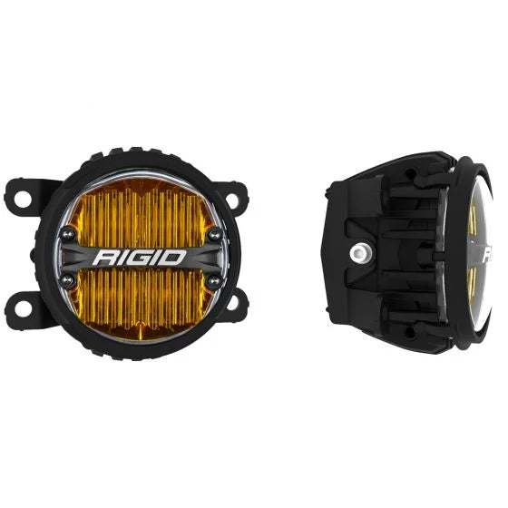 Rigid Industries 12-18 Subaru BRZ / 12+ WRX STI s360-Series 4in LED SAE J583 Fog Light kit - Yellow Rigid Industries