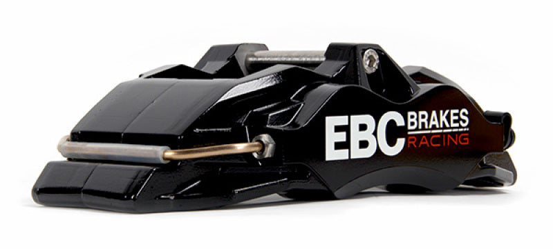 EBC Racing 13-22 Volkswagen Golf GTI MK7/MK8 2.0T Black Apollo-6 Front Left Caliper EBC