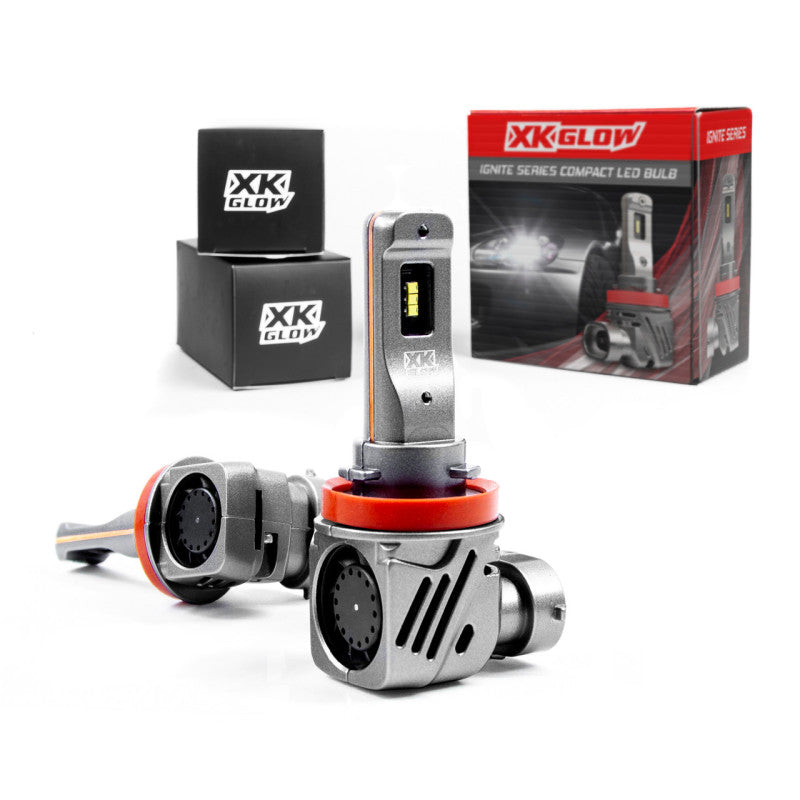 XKGlow HB3 9005 IGNITE Series Compact LED Bulb Kit - Part XK045005-HB3
