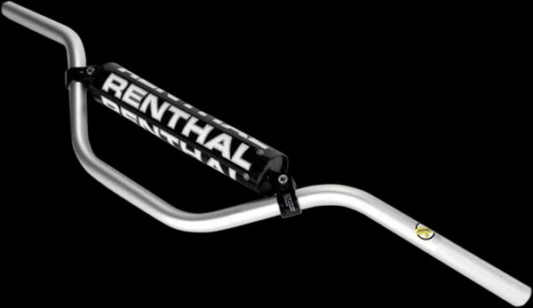 Renthal Mini High 7/8 in. Handlebar - Mini Silver