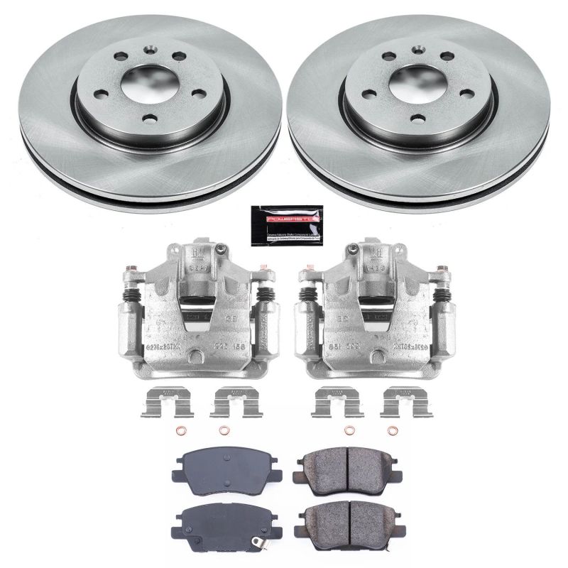 Power Stop 17-19 Chevrolet Bolt EV Front Autospecialty Brake Kit w/Calipers PowerStop