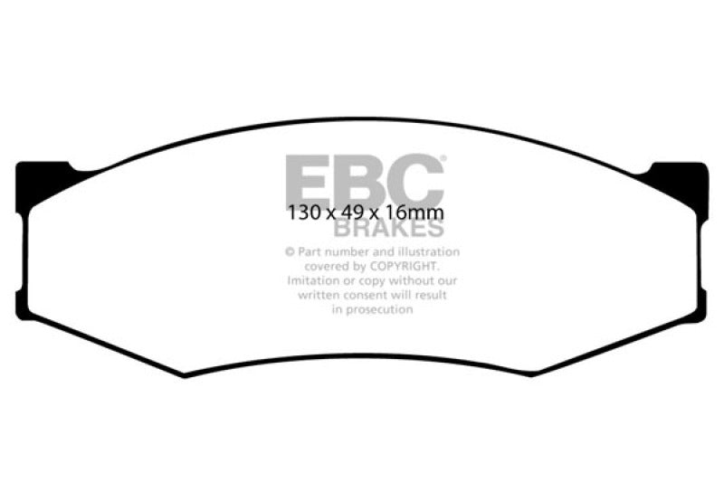 EBC GreenStuff Front Brake Pads - DP2538 EBC