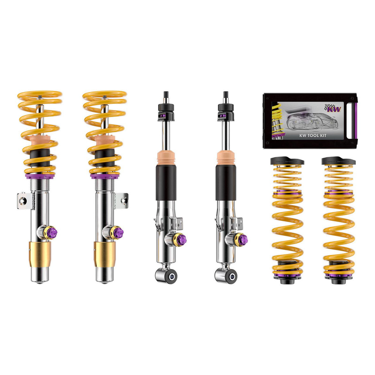 KW 2021+ BMW M3 (G80) Sedan AWD / M4 (G82) Coupe AWD (Comp. Incl.) V4 Clubsport Coilover 3-Way