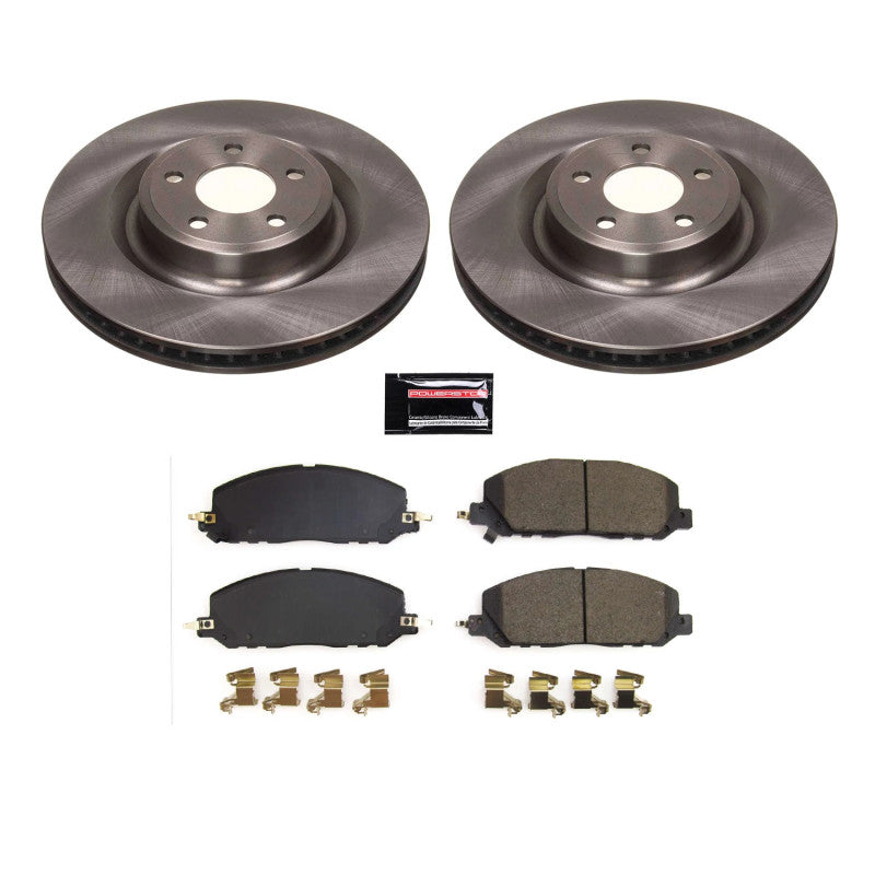 Power Stop 20-22 Lincoln Aviator Front Autospecialty Brake Kit PowerStop