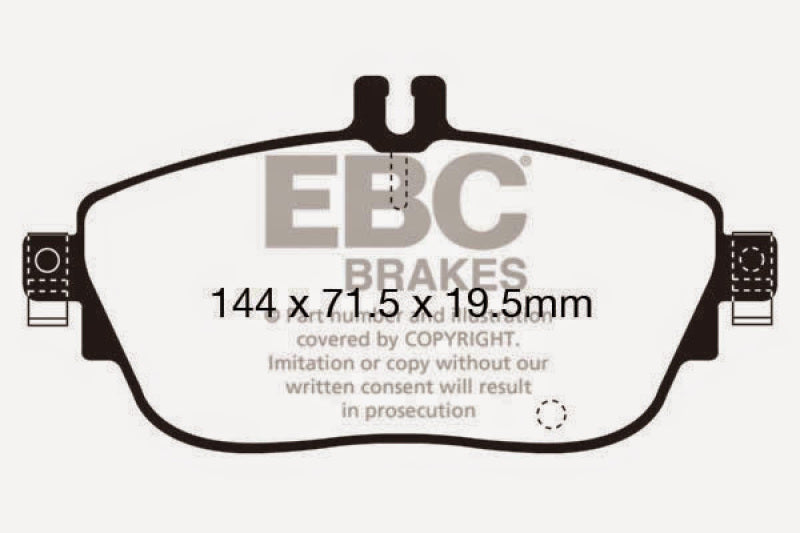 EBC Ultimax2 Front Brake Pads - UD1694 EBC