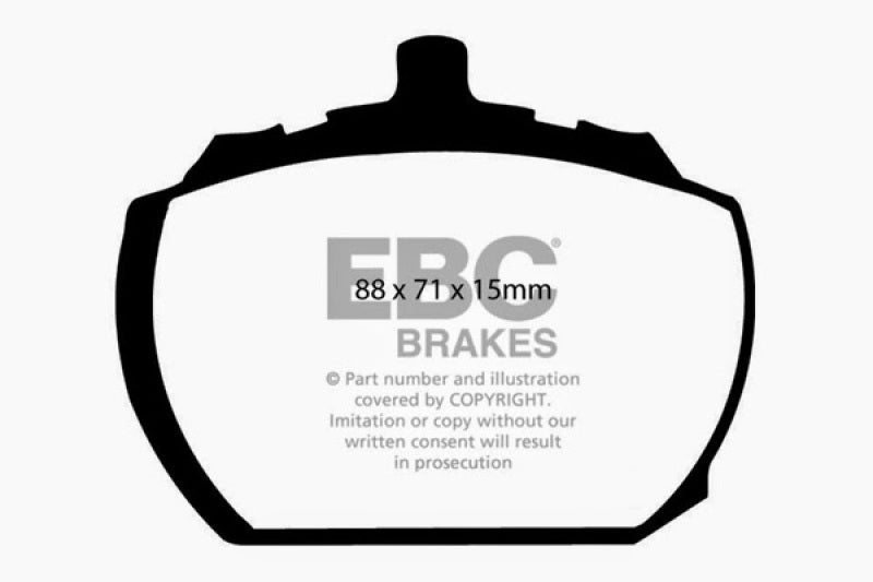 EBC GreenStuff Front Brake Pads - DP2240 EBC