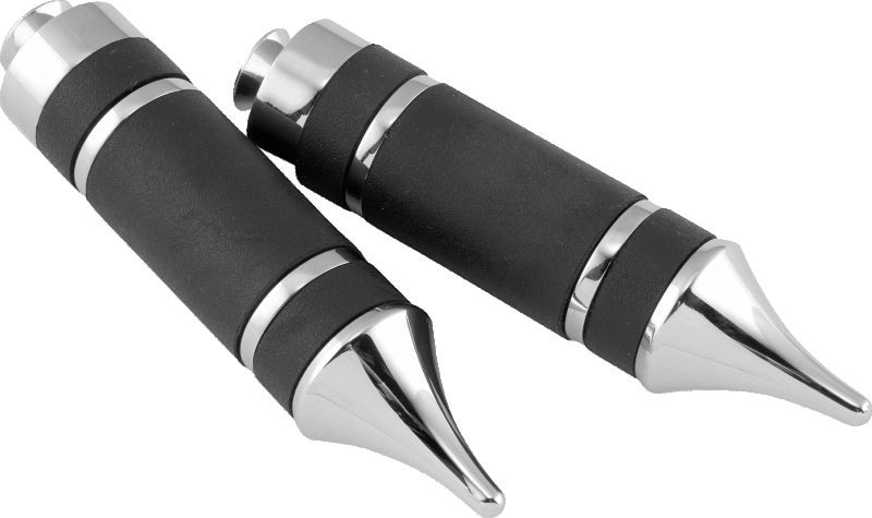 Bikers Choice Chrome Gladiator Replacement Toe Pegs Pr