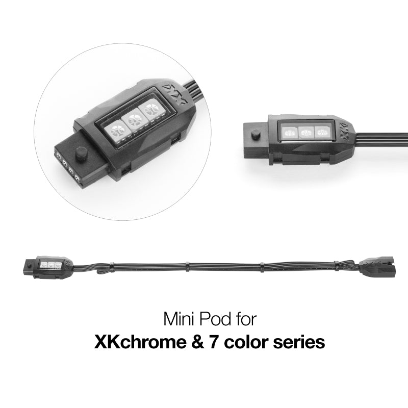 XKGlow 2nd Gen Multi Color Pod for XKchrome & 7 Color Series - Part XK-4P-P