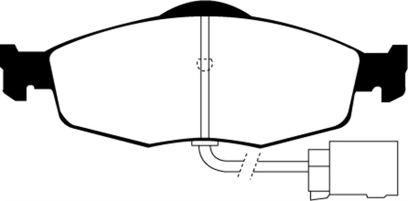 EBC Ultimax2 Front Brake Pads - UD801 EBC