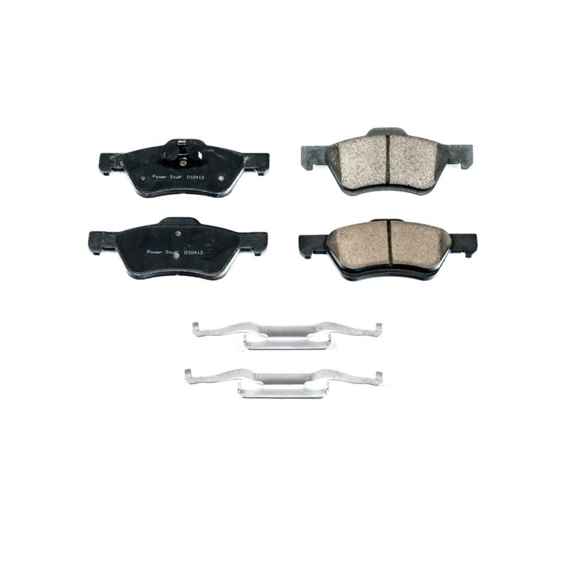 Power Stop 10-12 Ford Escape Front Z17 Evolution Ceramic Brake Pads w/Hardware PowerStop
