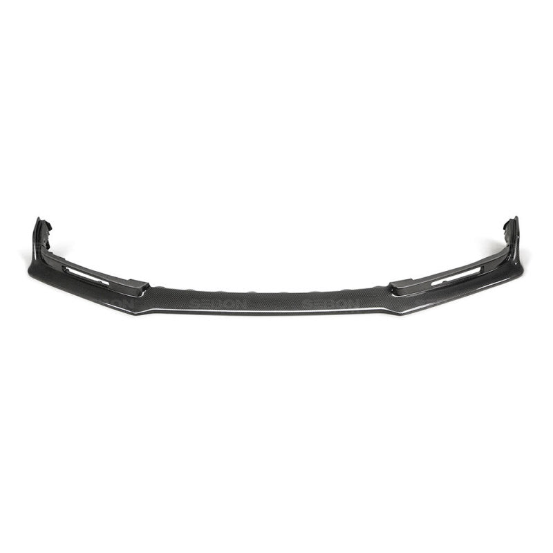 Seibon TA-style carbon fiber front lip for 2017-2021 Honda Civic Type R - FL17HDCVR-TA