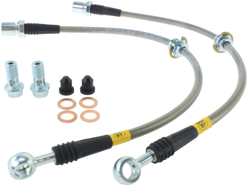 StopTech Stainless Steel Front Brake Lines 91-95 Toyota MR2 Stoptech