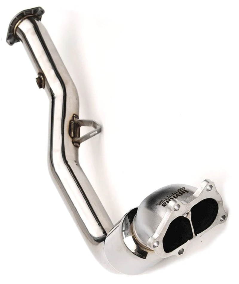 Invidia 02-07 Subaru Impreza WRX/STI High Flow Catted Downpipe w/ Extra 02 Bung Invidia