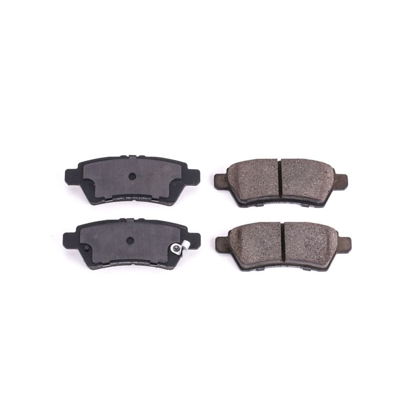 Power Stop 05-12 Nissan Pathfinder Rear Z16 Evolution Ceramic Brake Pads PowerStop