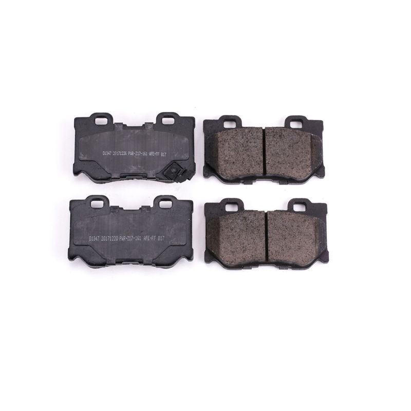 Power Stop 09-13 Infiniti FX50 Rear Z16 Evolution Ceramic Brake Pads PowerStop