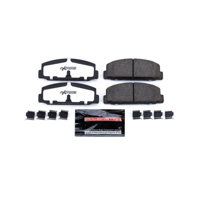 Power Stop 03-05 Mazda 6 Rear Z26 Extreme Street Brake Pads w/Hardware PowerStop