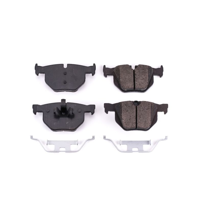 Power Stop 2006 BMW 330Ci Rear Z17 Evolution Ceramic Brake Pads w/Hardware PowerStop