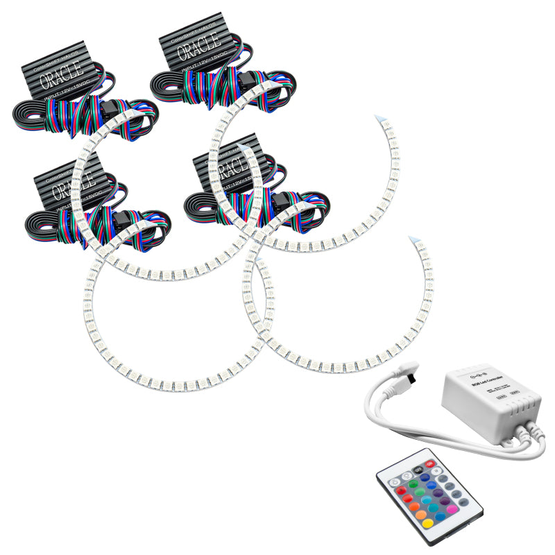 Oracle BMW E46 98-04 Halo Kit - ColorSHIFT w/ Simple Controller ORACLE Lighting