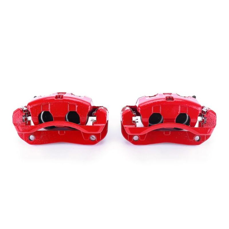 Power Stop 03-06 Acura MDX Front Red Calipers w/Brackets - Pair PowerStop
