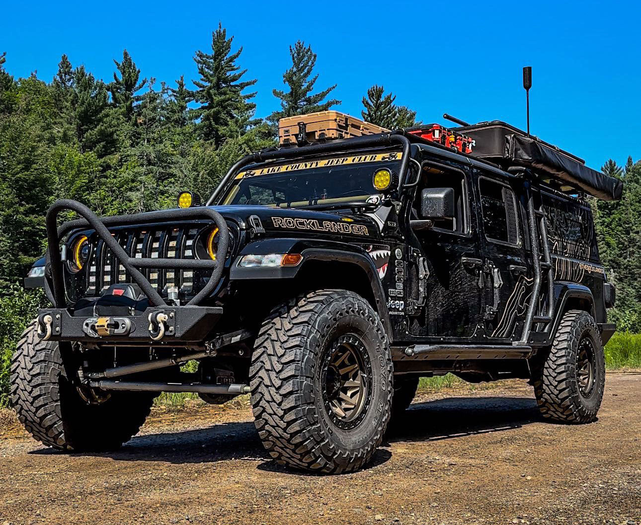 Skyjacker Jeep Gladiator JT Diesel 4.5 in. Dual Rate Long Travel Suspension Lift System