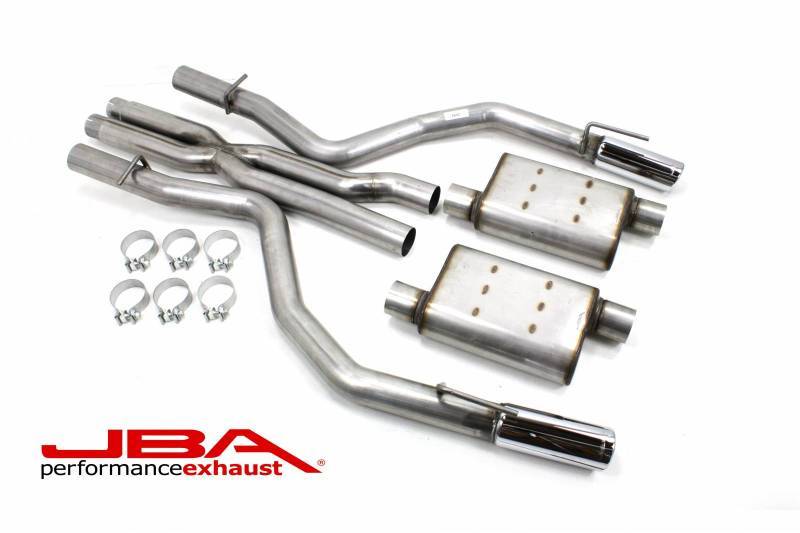 JBA 15-20 Dodge Charger SRT8 & Hellcat 6.2/6.4L 409SS Dual Rear Exit Cat-Back Exhaust