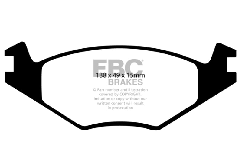 EBC Ultimax2 Front Brake Pads - UD280 EBC