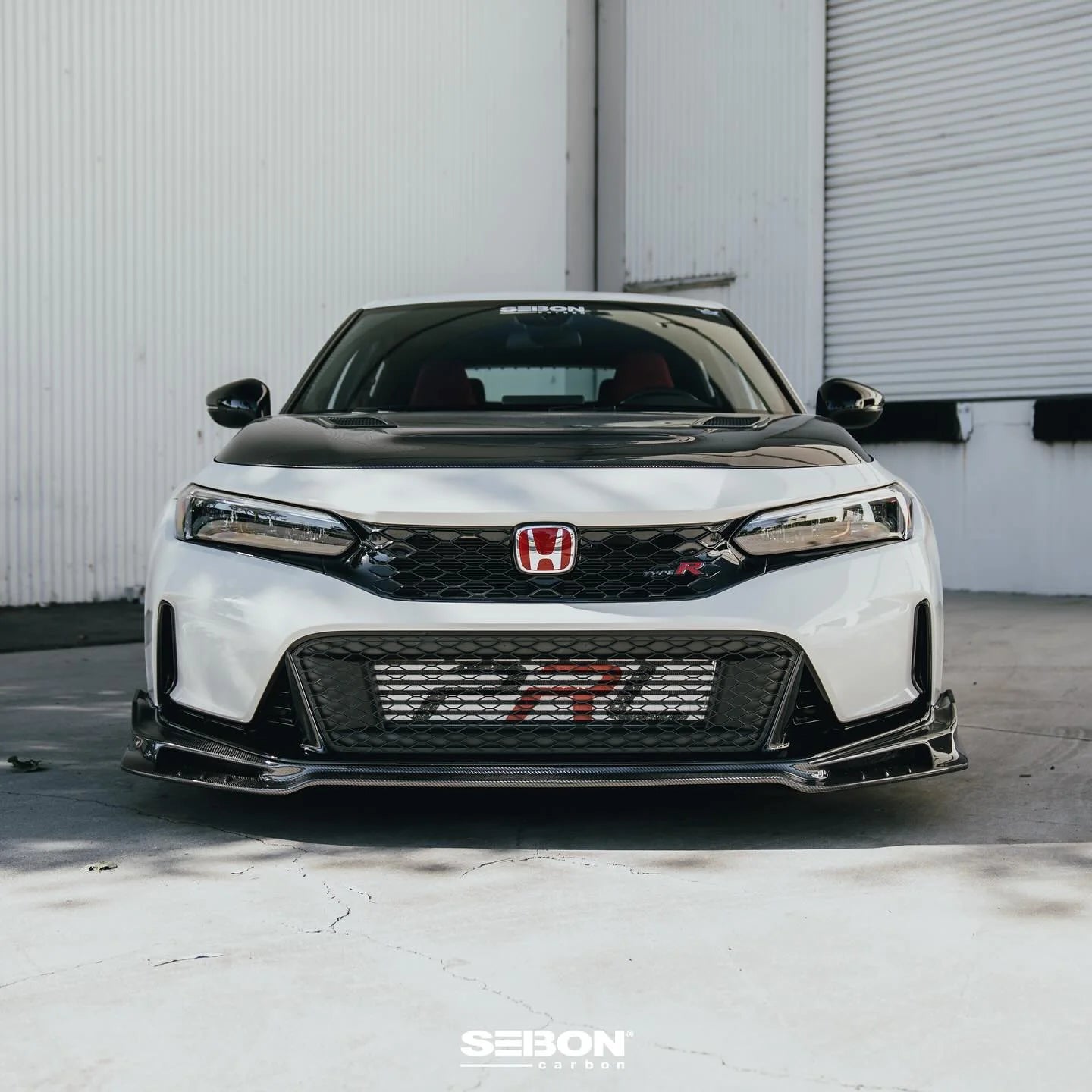 Seibon FL23HDCVR-TA Carbon Fiber TA-Style Front Lip for 2023–2025 Honda Civic Type R