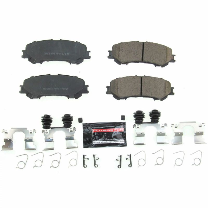 Power Stop 17-19 Nissan Titan Rear Z23 Evolution Sport Brake Pads w/Hardware PowerStop