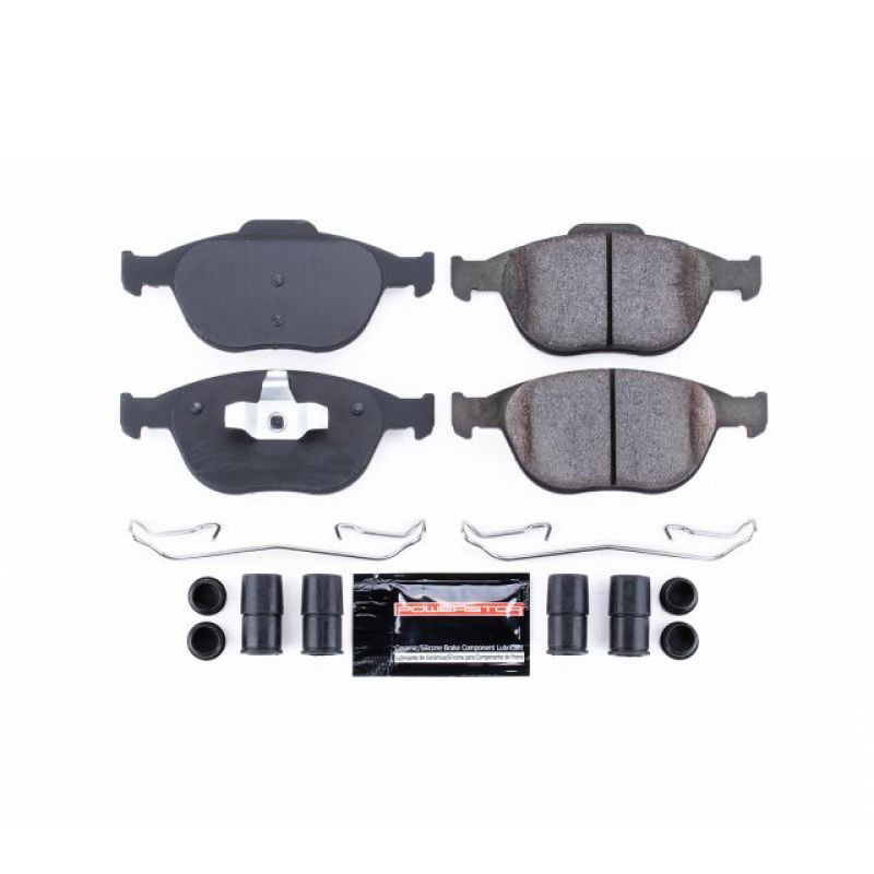 Power Stop 02-04 Ford Focus Front Z23 Evolution Sport Brake Pads w/Hardware PowerStop