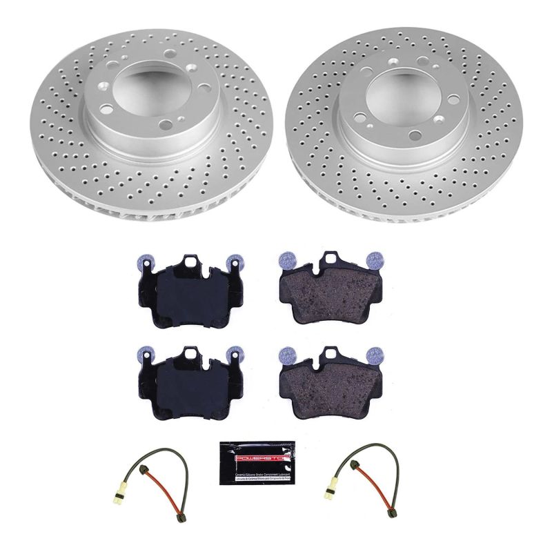 Power Stop 2005 Porsche 911 Front Euro-Stop Brake Kit PowerStop