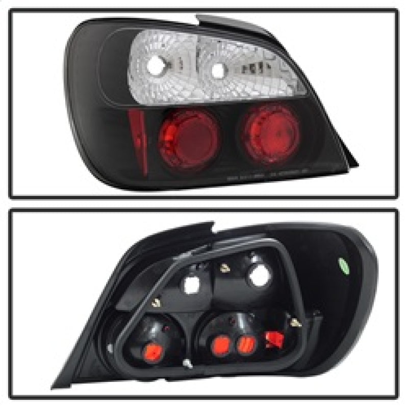 Spyder Subaru Impreza WRX/Sti 02-03 4Dr (Not Fit Wagon)Euro Style Tail Lights Black ALT-YD-SI01-BK SPYDER