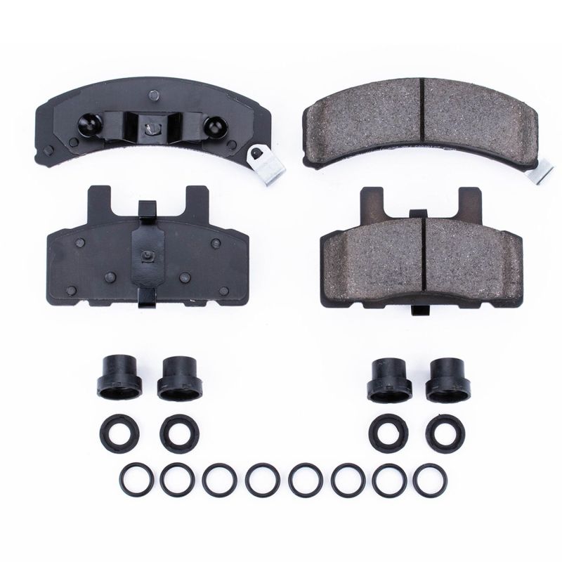 Power Stop 1993 Cadillac 60 Special Front Z17 Evolution Ceramic Brake Pads w/Hardware PowerStop