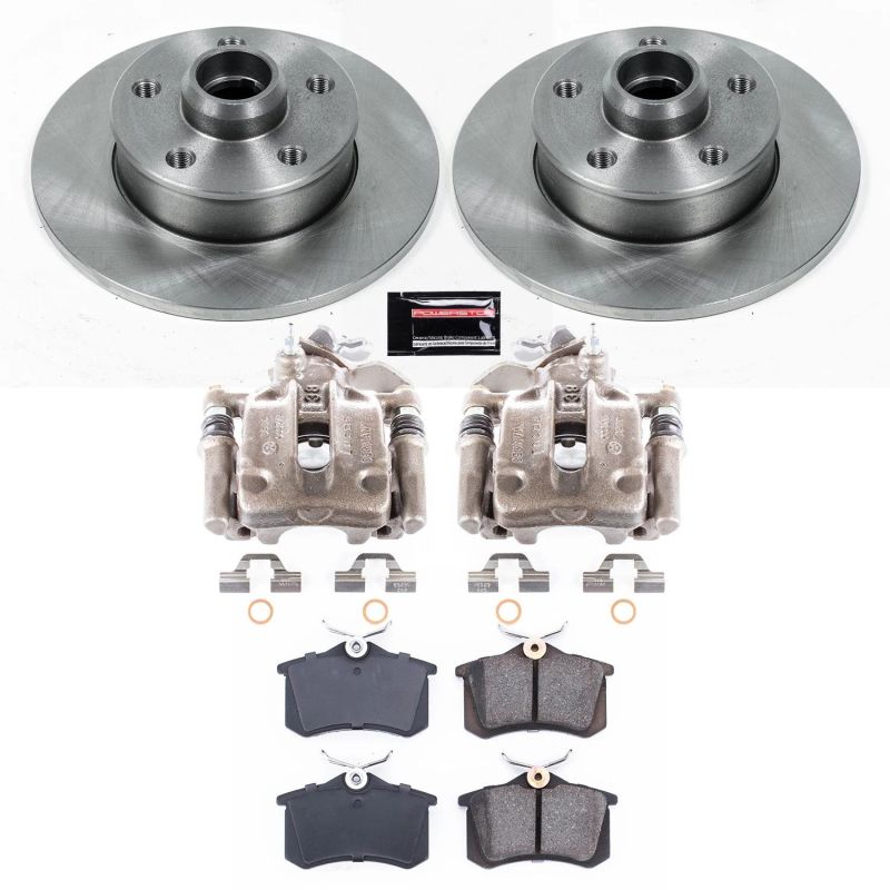 Power Stop 92-95 Volkswagen Corrado Rear Autospecialty Brake Kit w/Calipers PowerStop