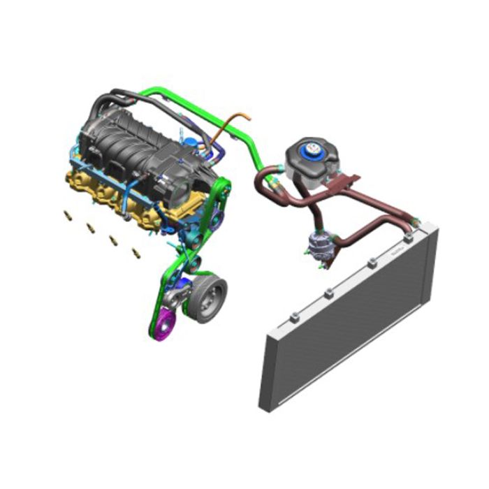 2021-2023 Roush F-150 Supercharger Kit - 705HP - 422240 Roush