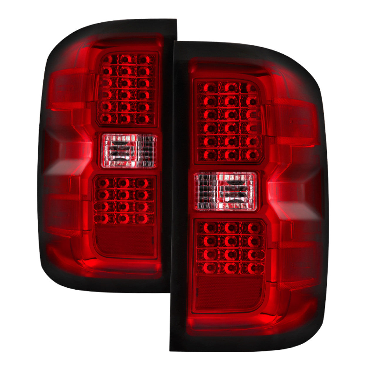 xTune 07-14 Chevrolet Silverado 2500HD/3500HD Tail Lights (ALT-JH-CSIL07-OE-RC)