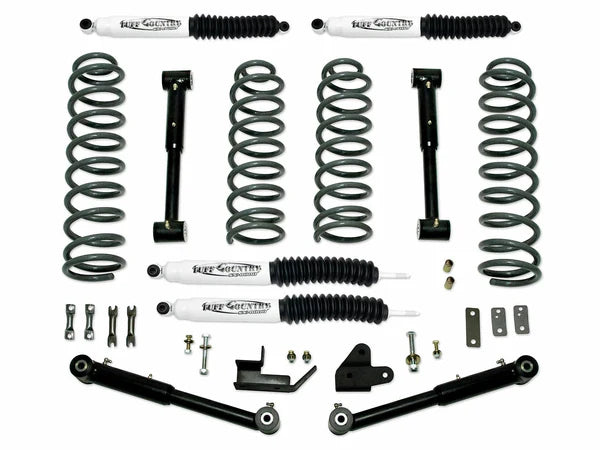 Tuff Country 3.5" EZ-Flex Lift Kit w/SX8000 Shocks – 1992–1998 Jeep Grand Cherokee (43902KN)