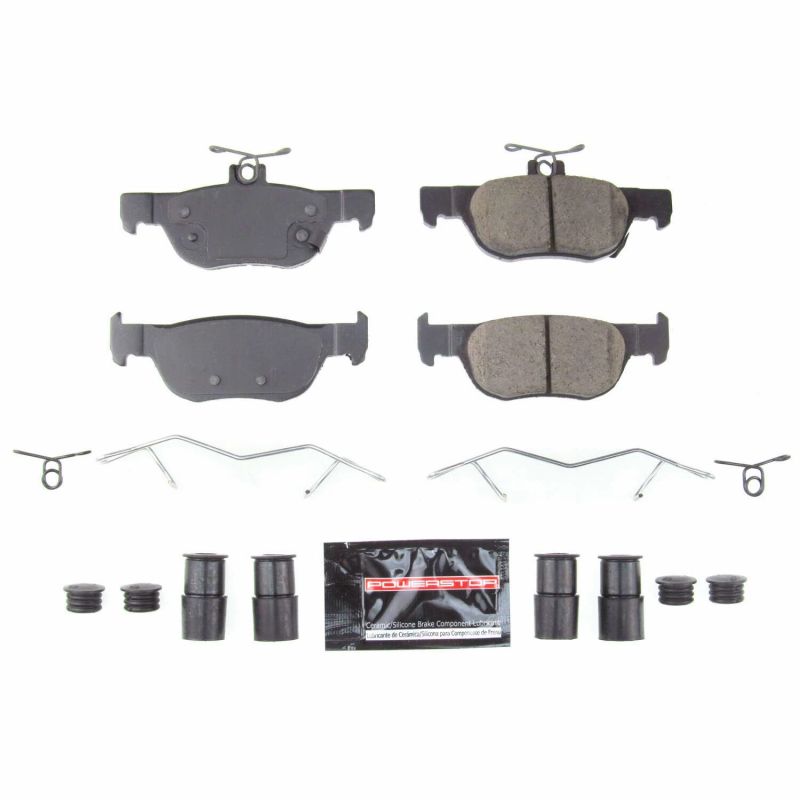 Power Stop 2019 Mazda 3 Rear Z23 Evolution Sport Brake Pads w/Hardware PowerStop