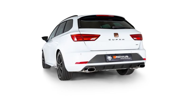 Remus 2018 Seat Leon Cupra ST 300 4Drive 2.0L TSI GPF-Back Exhaust (Tail Pipe Set Req) Remus