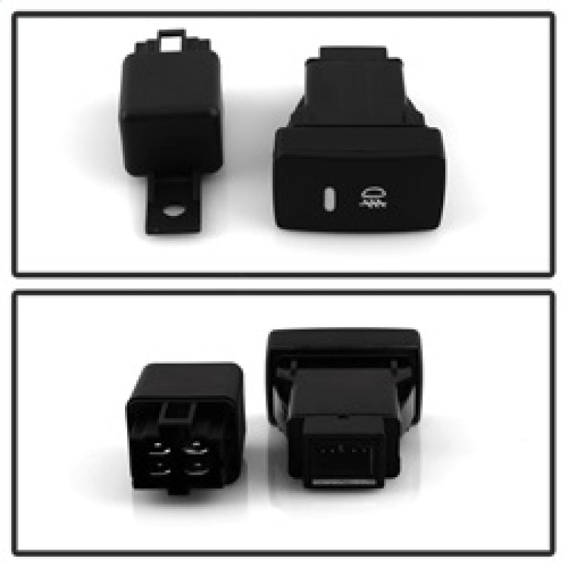 Spyder Honda CRV 2015-2016 OEM Fog Lights W/Switch and Cover Clear FL-HCRV2015-C SPYDER