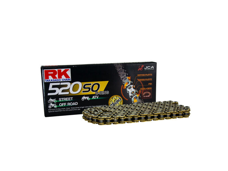 RK Chain GB520SO-RIVET - Gold