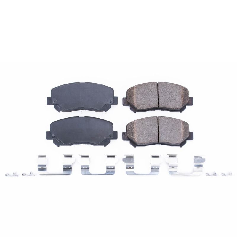 Power Stop 15-17 Chrysler 200 Front Z17 Evolution Ceramic Brake Pads w/Hardware PowerStop